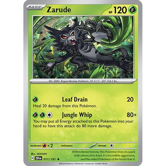 Image for Zarude (011/191) (SSP) - Pokemon