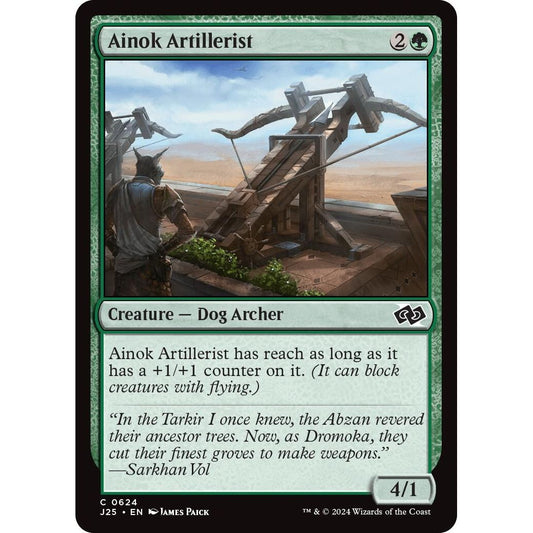 Image for Ainok Artillerist (624) (J25) - Magic: The Gathering