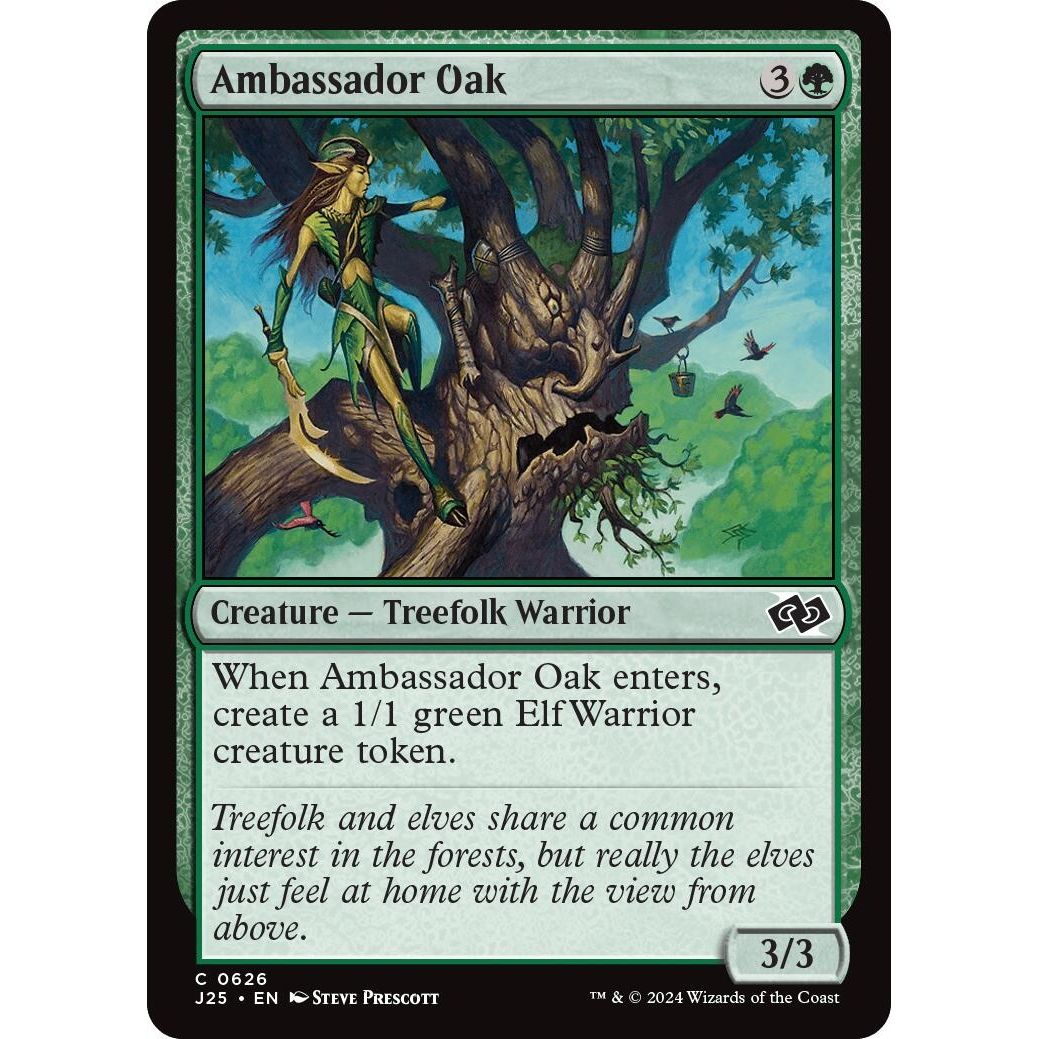 Image for Ambassador Oak (626) (J25) - Magic: The Gathering