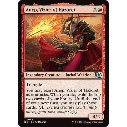 Image for Anep, Vizier of Hazoret (Anime) (46) (J25) - Magic: The Gathering