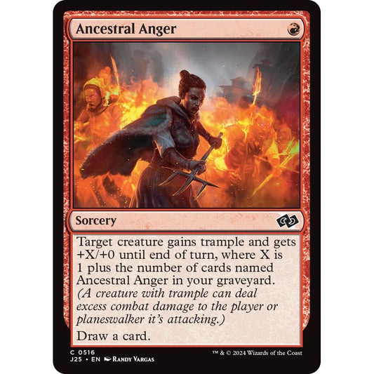 Image for Ancestral Anger (516) (J25) - Magic: The Gathering