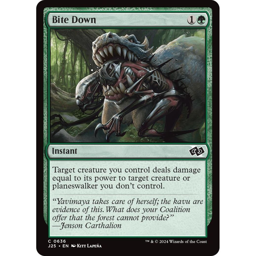 Image for Bite Down (636) (J25) - Magic: The Gathering