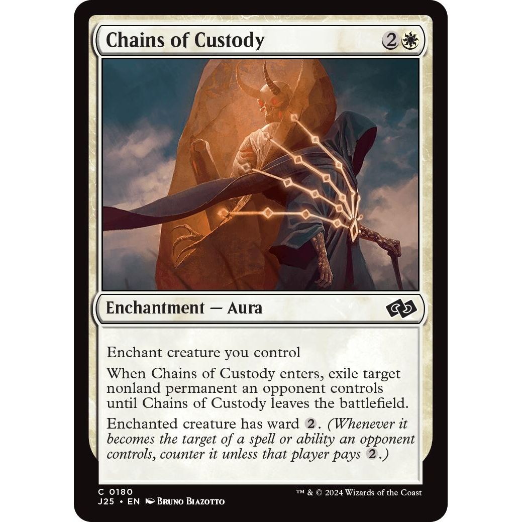 Image for Chains of Custody (180) (J25) - Magic: The Gathering
