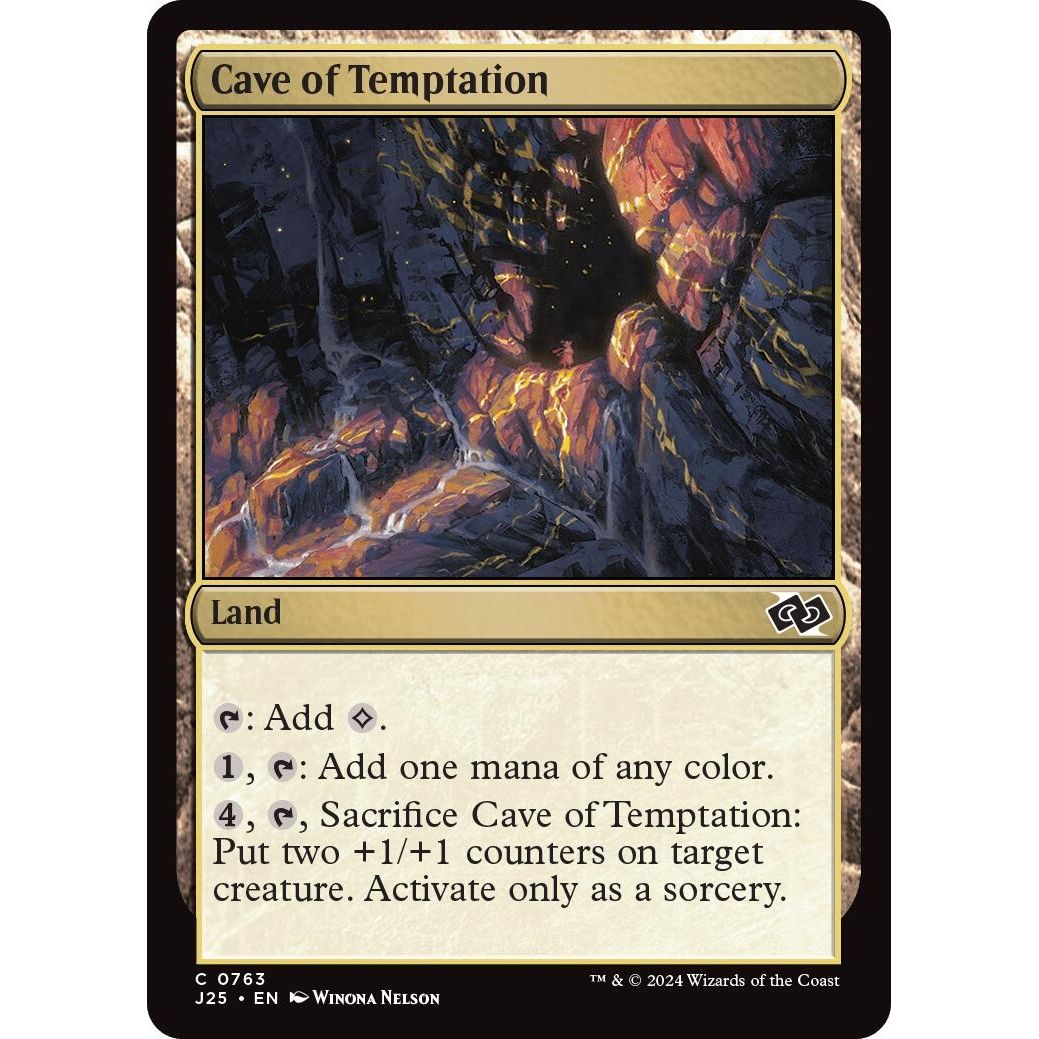 Image for Cave of Temptation (763) (J25) - Magic: The Gathering
