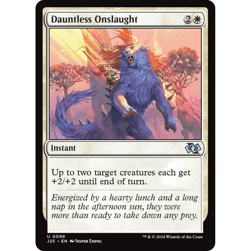 Image for Dauntless Onslaught (98) (J25) - Magic: The Gathering