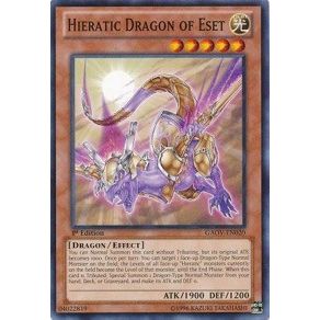 Image for Hieratic Dragon of Eset (GAOV-EN020) (GAOV) - YuGiOh