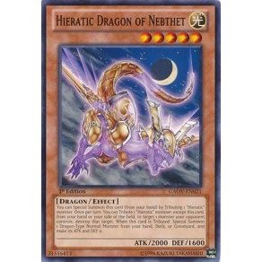 Image for Hieratic Dragon of Nebthet (GAOV-EN021) (GAOV) - YuGiOh