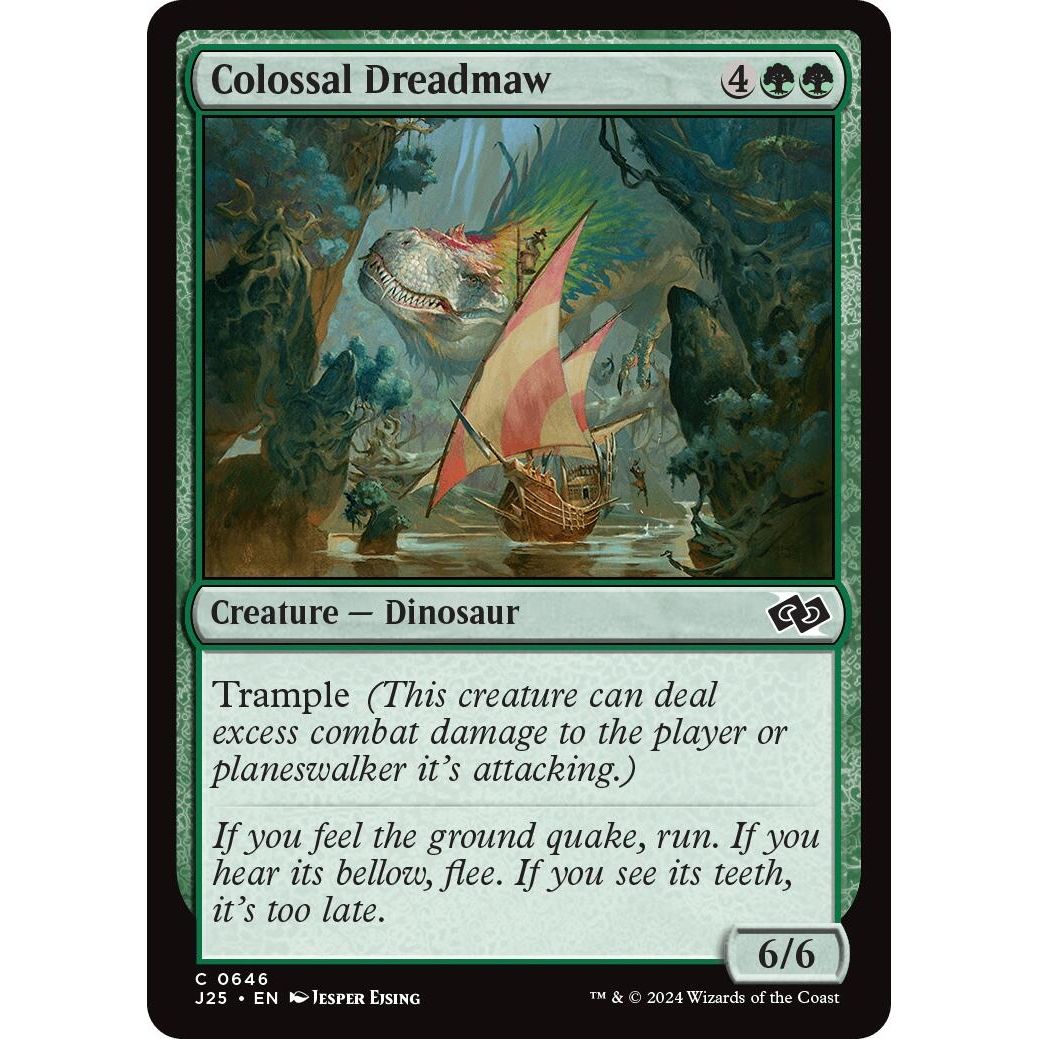 Image for Colossal Dreadmaw (646) (J25) - Magic: The Gathering