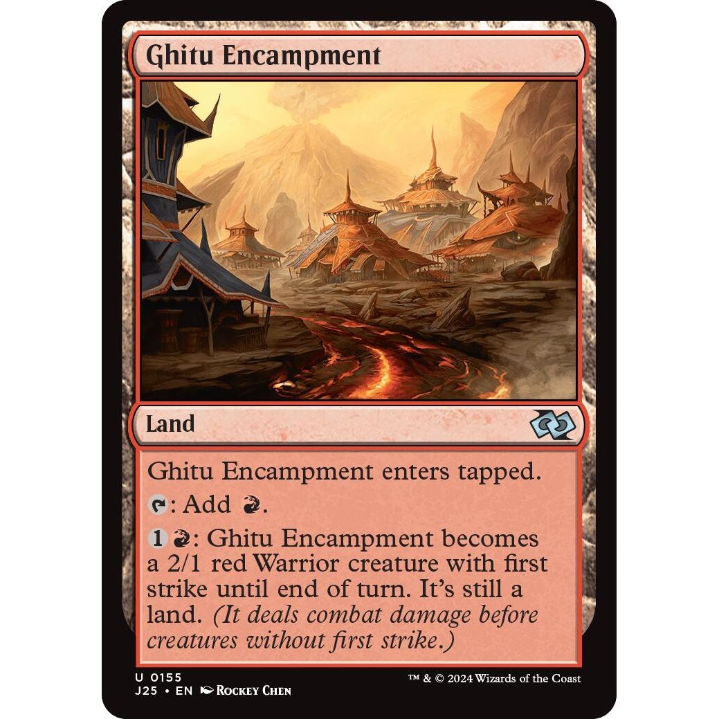 Image for Ghitu Encampment (155) (J25) - Magic: The Gathering