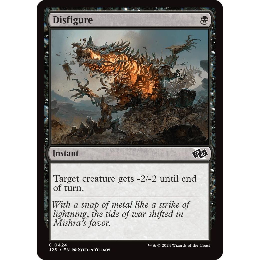 Image for Disfigure (424) (J25) - Magic: The Gathering