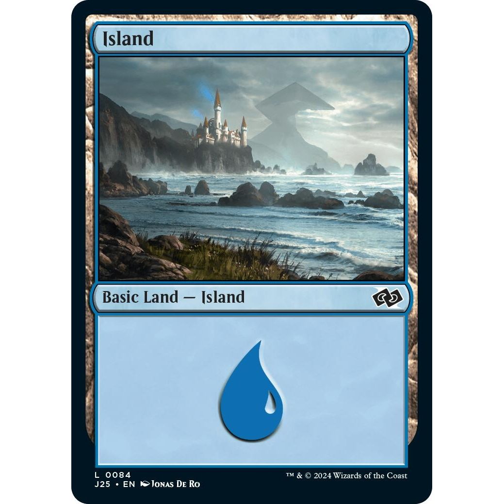 Image for Island (0084) (84) (J25) - Magic: The Gathering