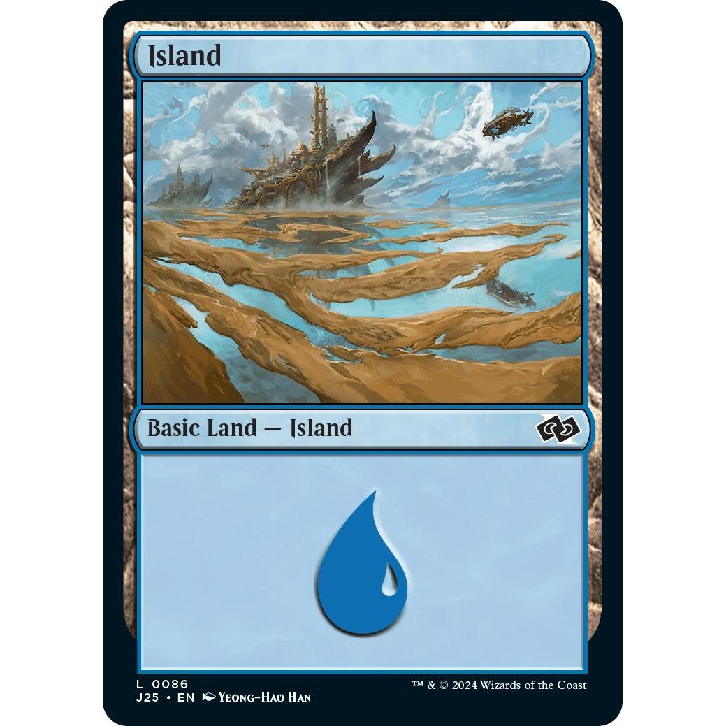Image for Island (0086) (86) (J25) - Magic: The Gathering