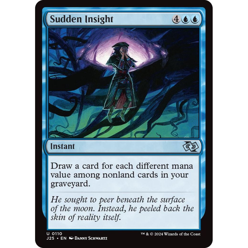 Image for Sudden Insight (110) (J25) - Magic: The Gathering