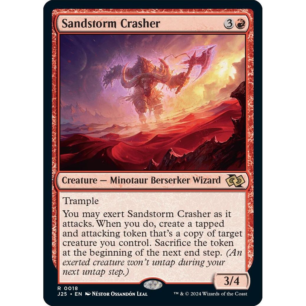 Image for Sandstorm Crasher (18) (J25) - Magic: The Gathering