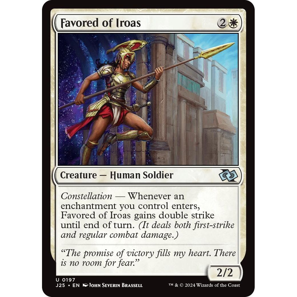 Image for Favored of Iroas (197) (J25) - Magic: The Gathering