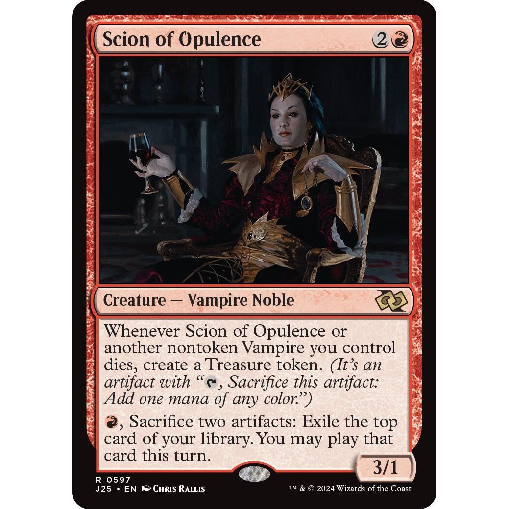 Image for Scion of Opulence (597) (J25) - Magic: The Gathering