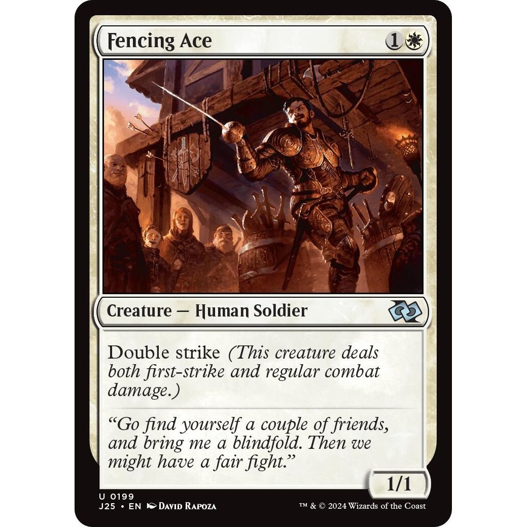 Image for Fencing Ace (199) (J25) - Magic: The Gathering