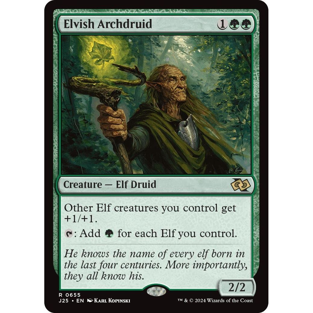 Image for Elvish Archdruid (655) (J25) - Magic: The Gathering