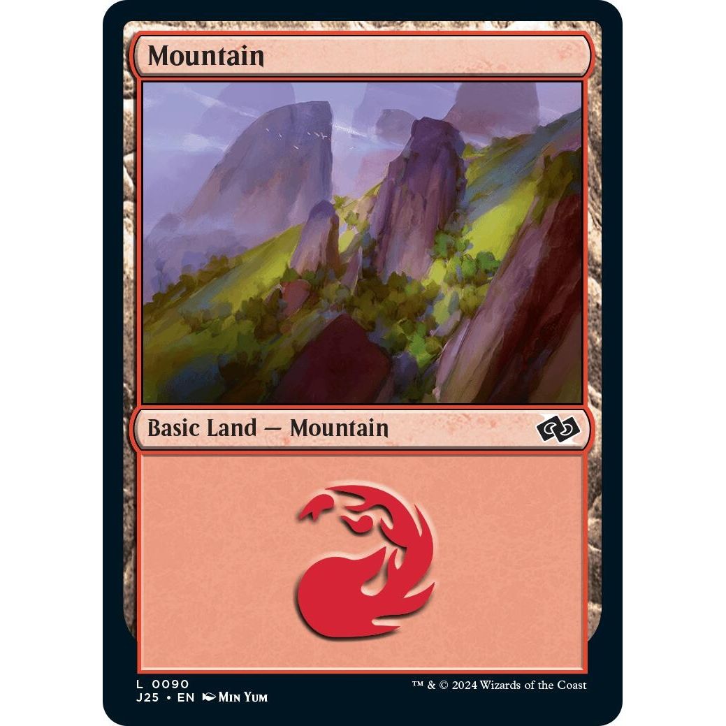 Image for Mountain (0090) (90) (J25) - Magic: The Gathering