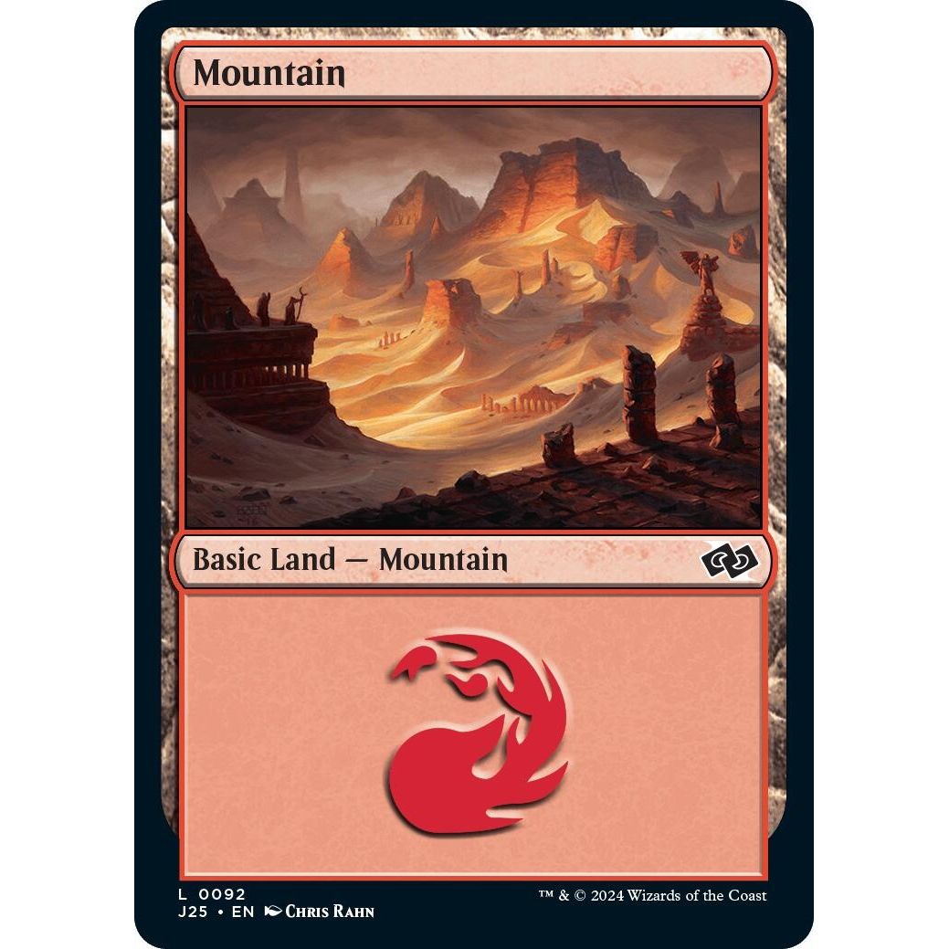 Image for Mountain (0092) (92) (J25) - Magic: The Gathering