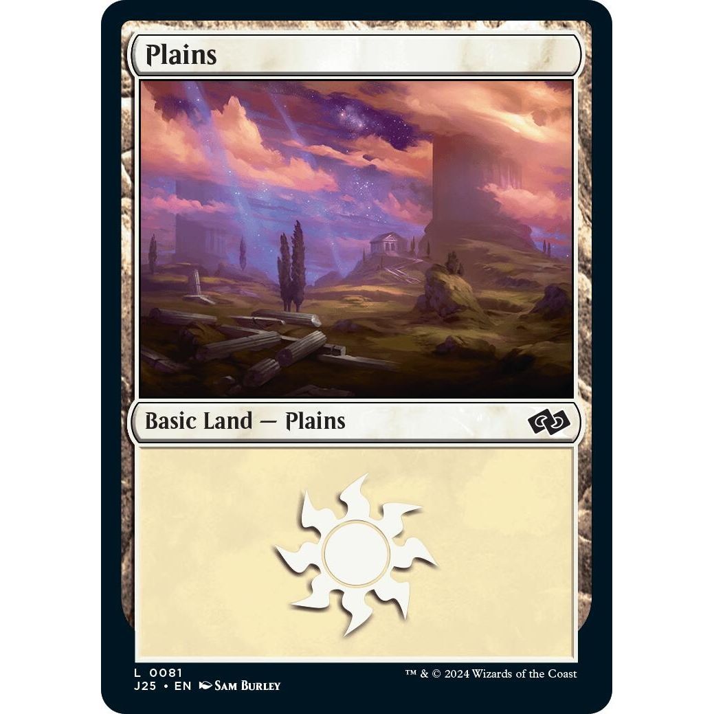 Image for Plains (0081) (81) (J25) - Magic: The Gathering