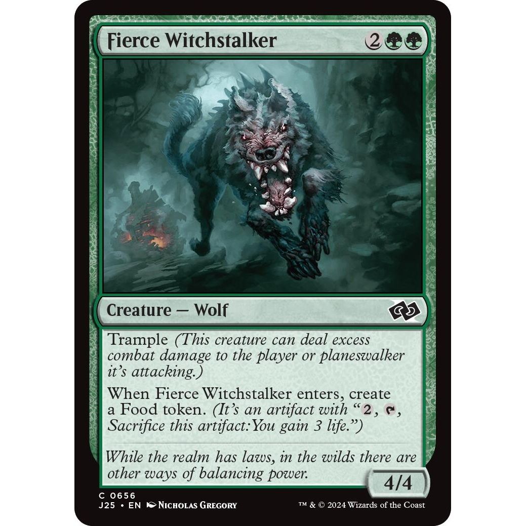 Image for Fierce Witchstalker (656) (J25) - Magic: The Gathering