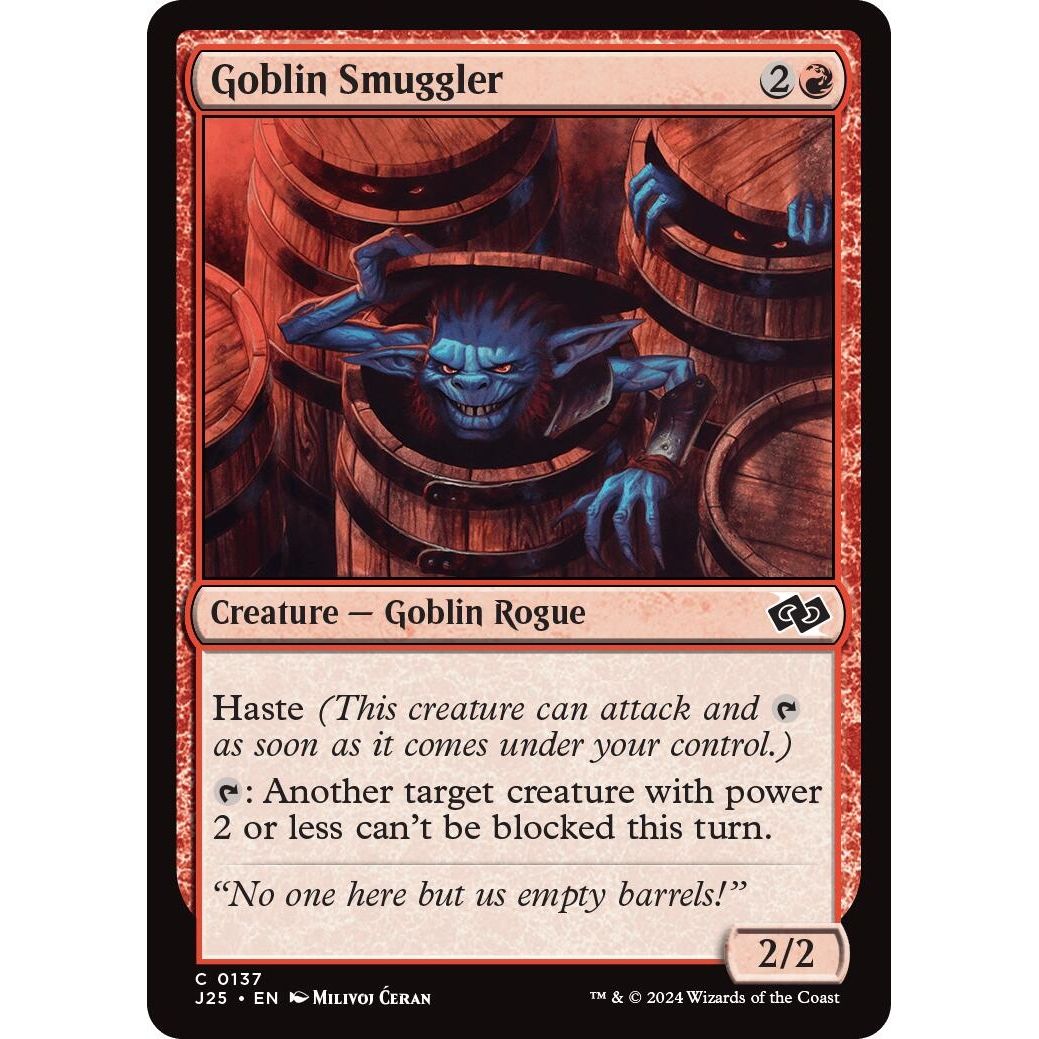 Image for Goblin Smuggler (137) (J25) - Magic: The Gathering