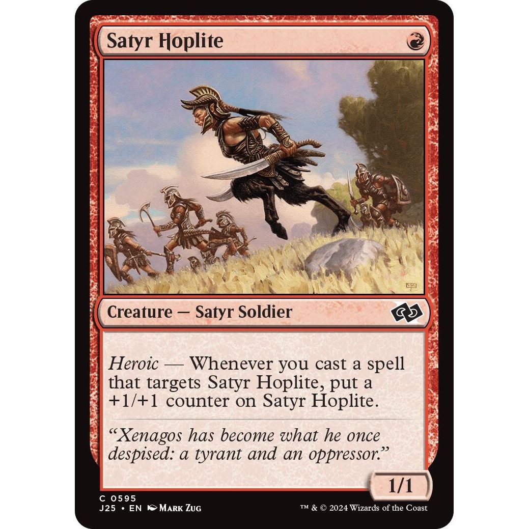 Image for Satyr Hoplite (595) (J25) - Magic: The Gathering