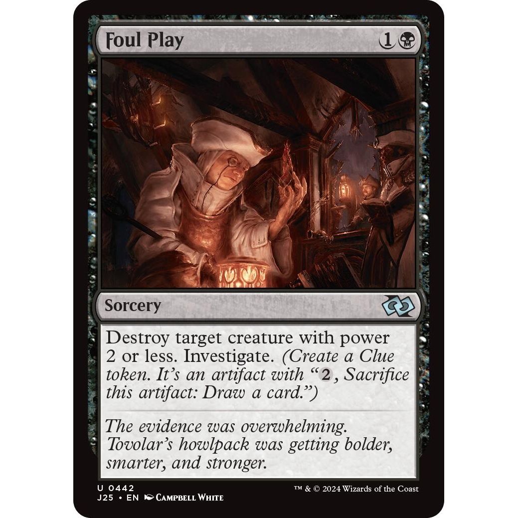 Image for Foul Play (442) (J25) - Magic: The Gathering