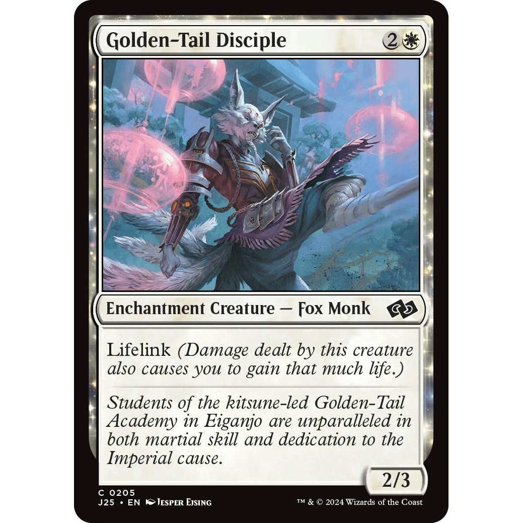 Image for Golden-Tail Disciple (205) (J25) - Magic: The Gathering