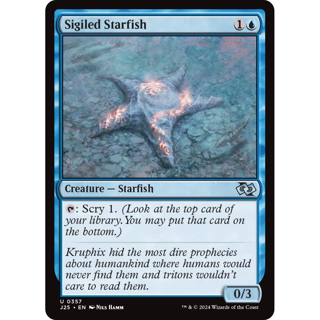 Image for Sigiled Starfish (357) (J25) - Magic: The Gathering