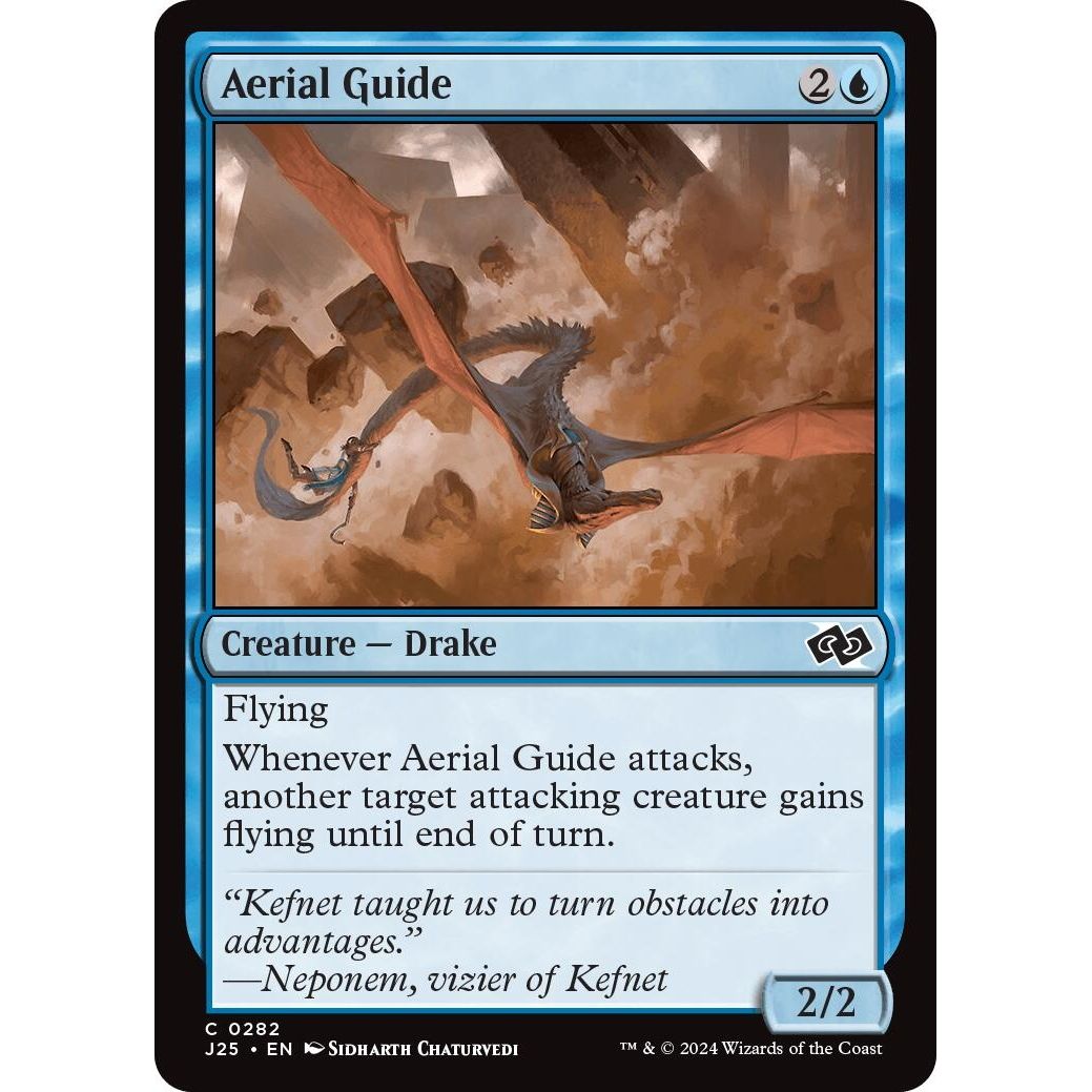 Image for Aerial Guide (282) (J25) - Magic: The Gathering
