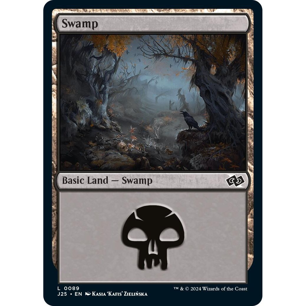 Image for Swamp (0089) (89) (J25) - Magic: The Gathering