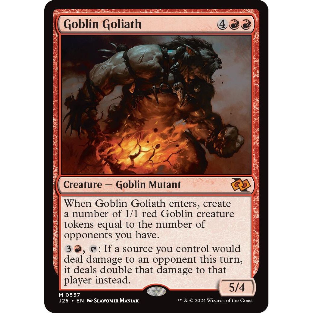 Image for Goblin Goliath (557) (J25) - Magic: The Gathering