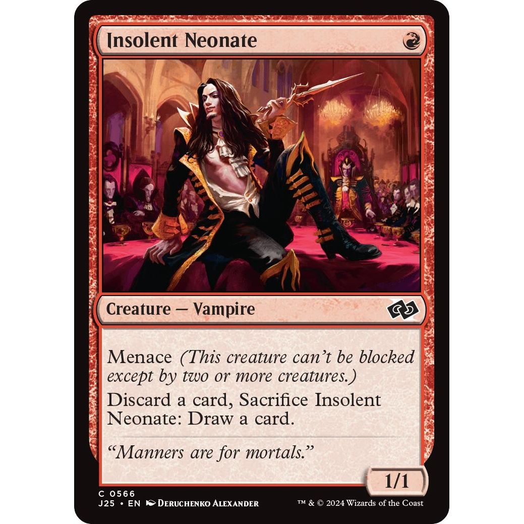 Image for Insolent Neonate (566) (J25) - Magic: The Gathering