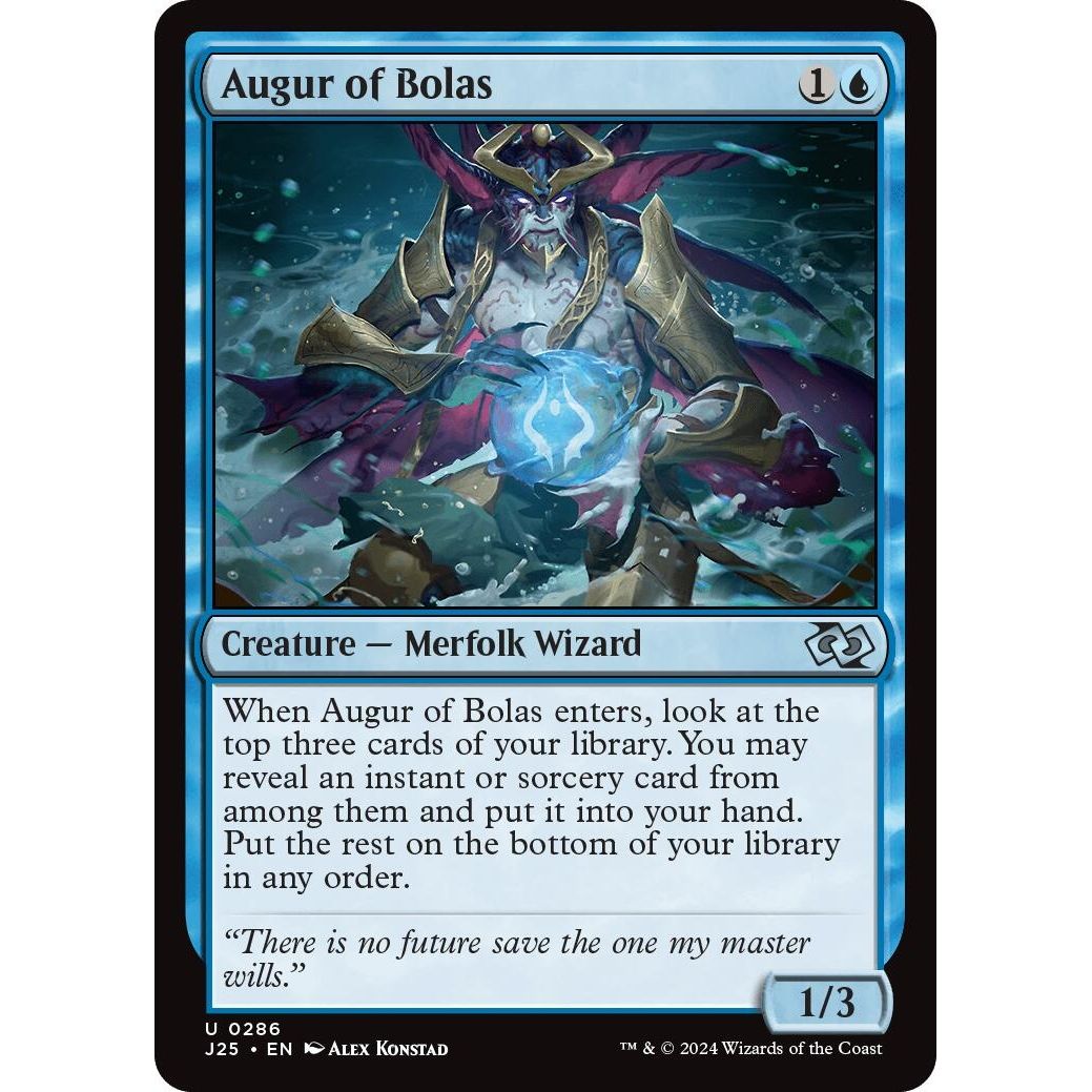 Image for Augur of Bolas (286) (J25) - Magic: The Gathering