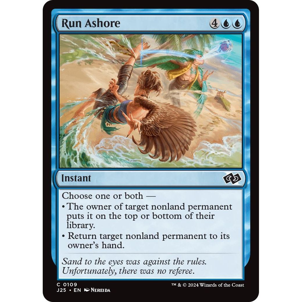 Image for Run Ashore (109) (J25) - Magic: The Gathering