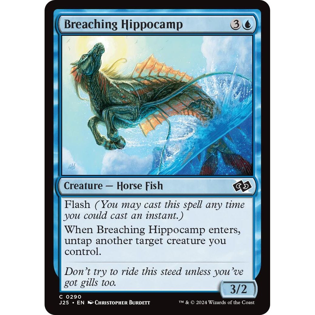 Image for Breaching Hippocamp (290) (J25) - Magic: The Gathering
