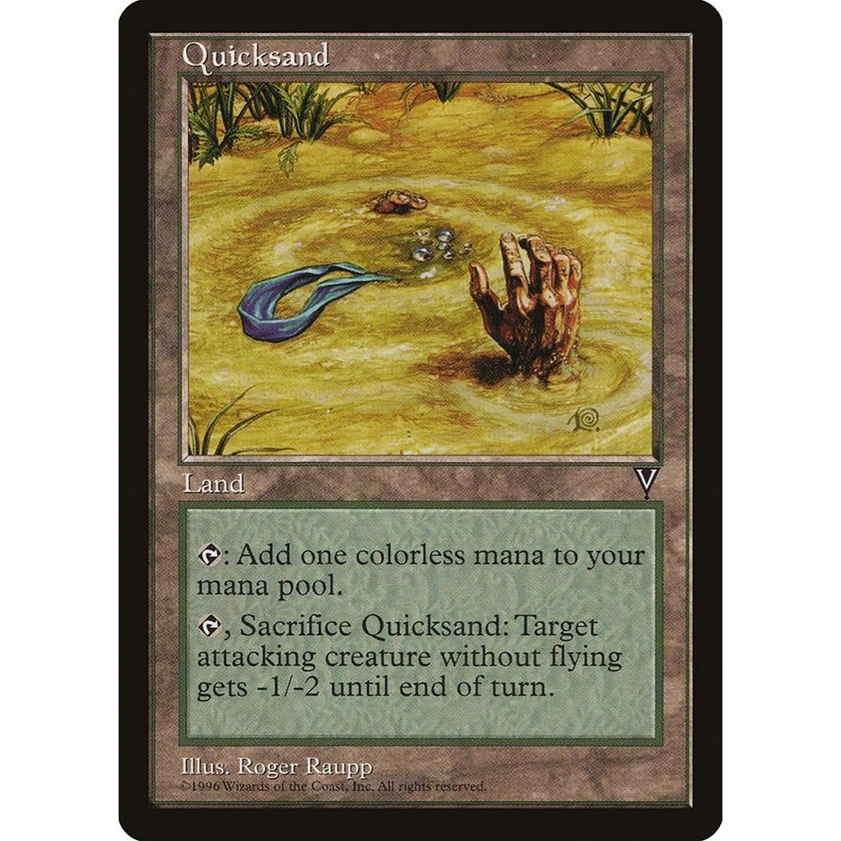 Image for Quicksand (VIS) - Magic: The Gathering