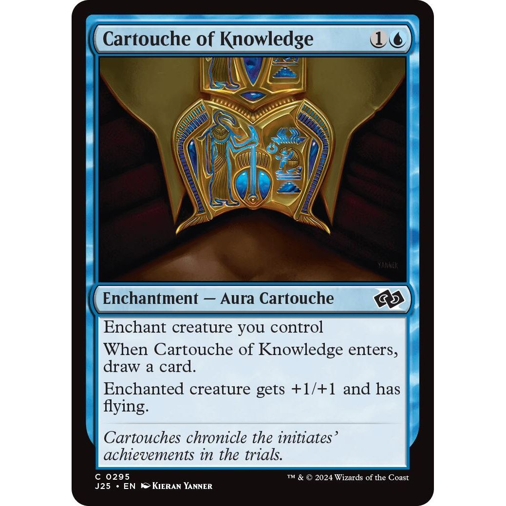 Image for Cartouche of Knowledge (295) (J25) - Magic: The Gathering
