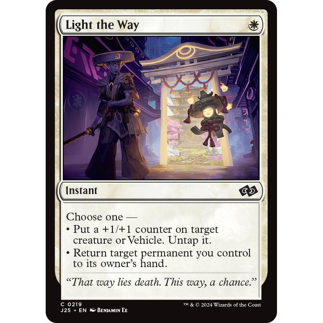 Image for Light the Way (219) (J25) - Magic: The Gathering