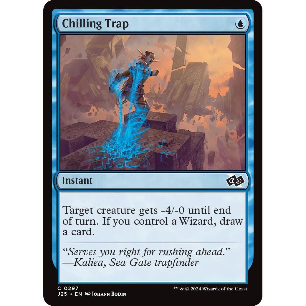 Image for Chilling Trap (297) (J25) - Magic: The Gathering