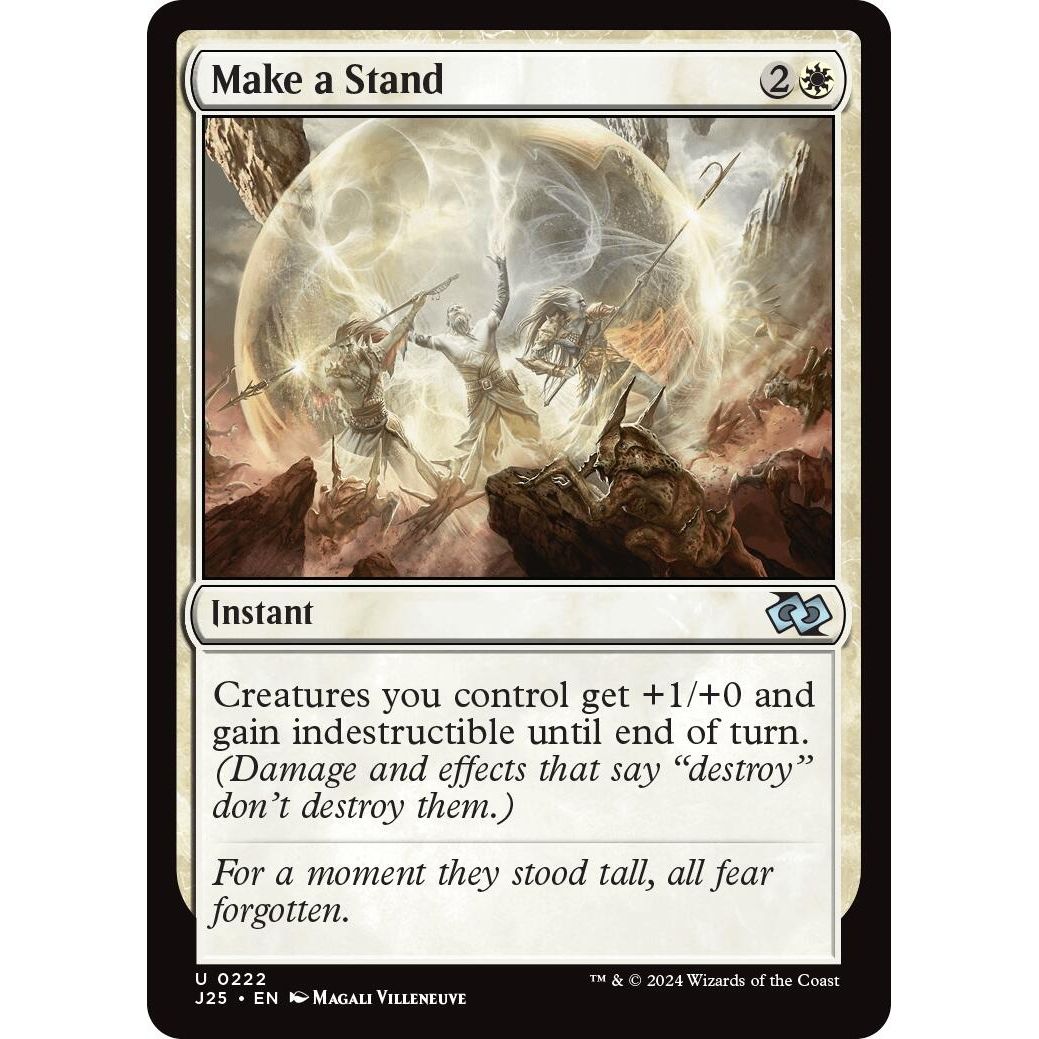 Image for Make a Stand (222) (J25) - Magic: The Gathering
