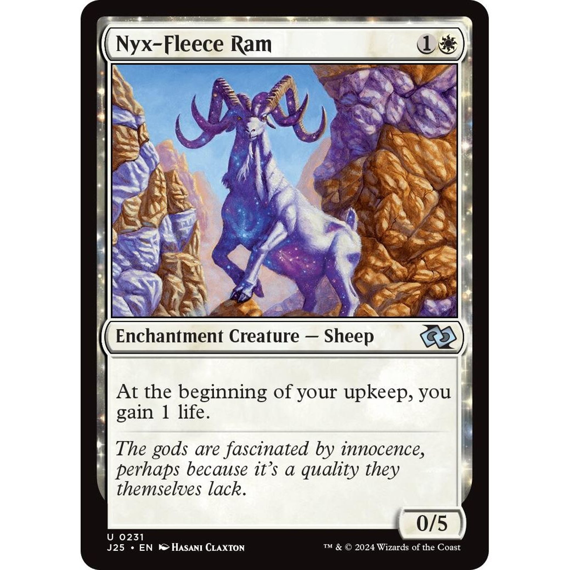 Image for Nyx-Fleece Ram (231) (J25) - Magic: The Gathering