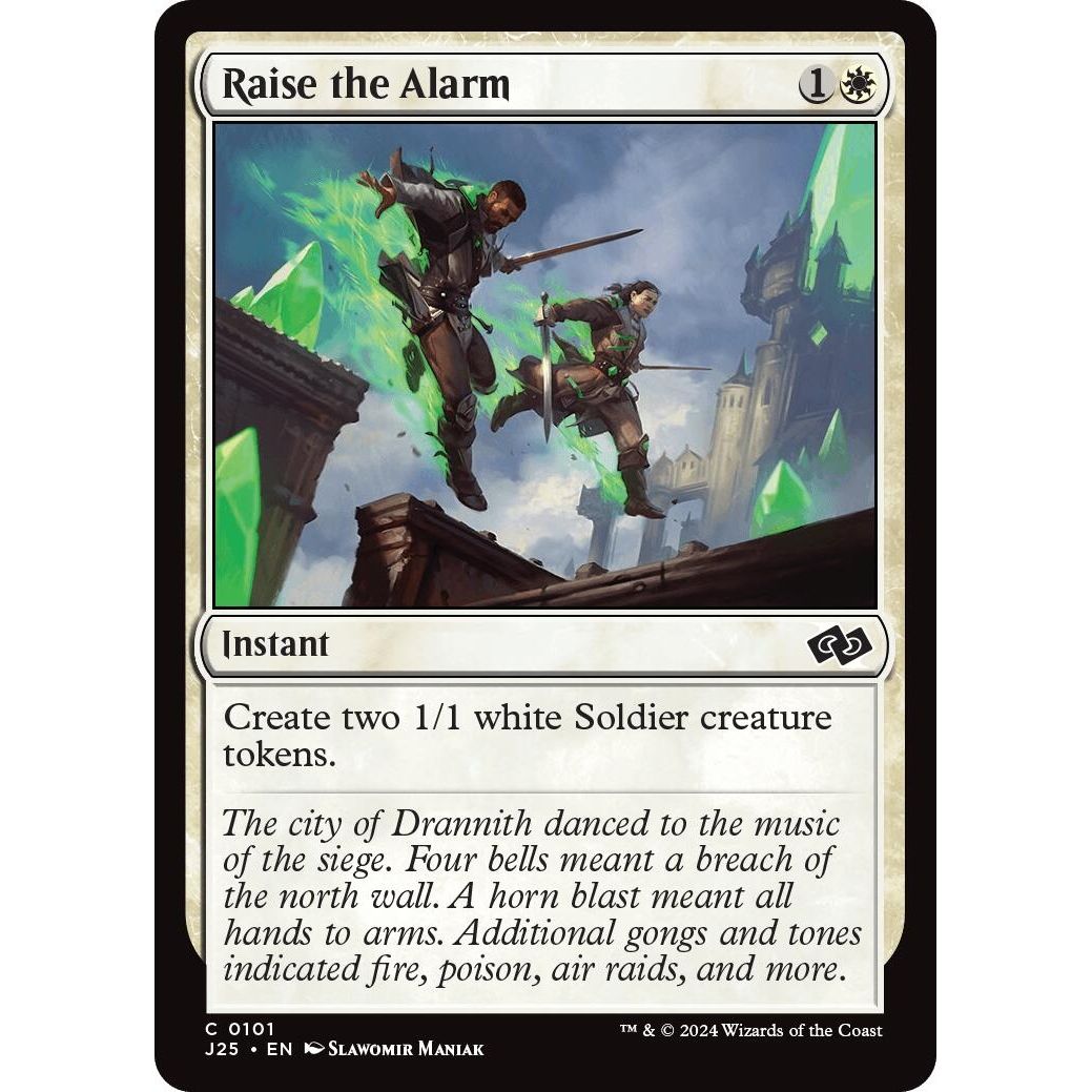 Image for Raise the Alarm (101) (J25) - Magic: The Gathering