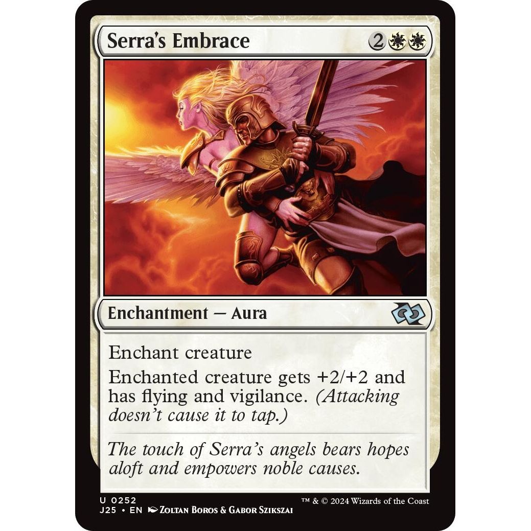 Image for Serra's Embrace (252) (J25) - Magic: The Gathering