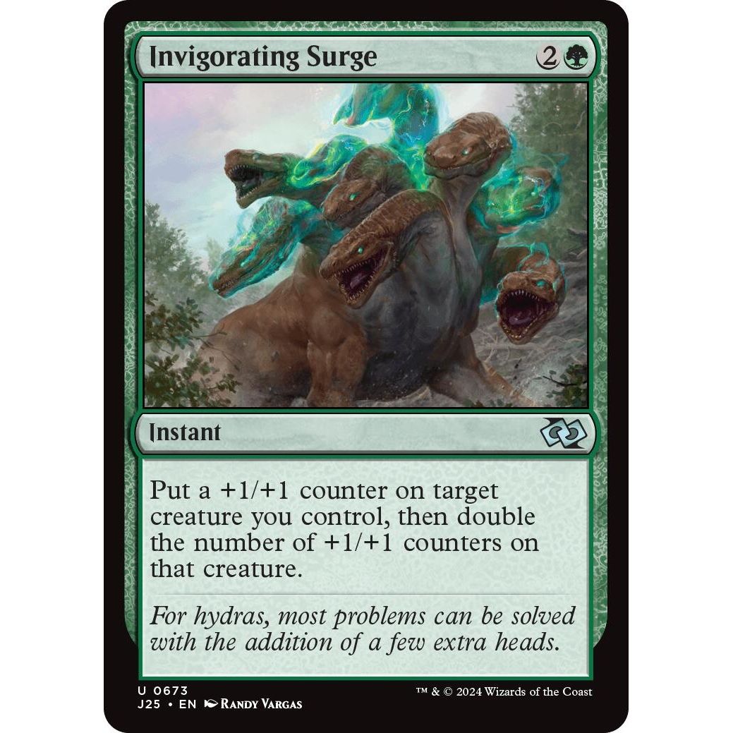 Image for Invigorating Surge (673) (J25) - Magic: The Gathering