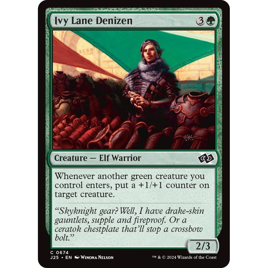 Image for Ivy Lane Denizen (674) (J25) - Magic: The Gathering