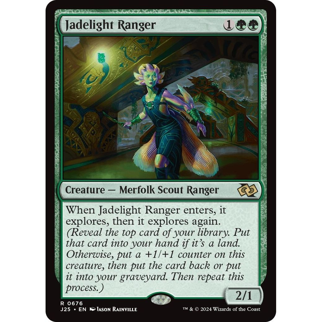 Image for Jadelight Ranger (676) (J25) - Magic: The Gathering