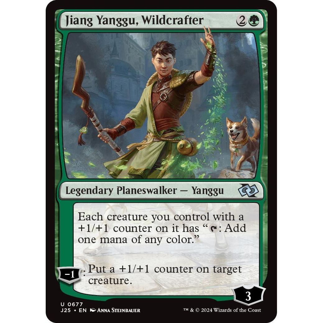 Image for Jiang Yanggu, Wildcrafter (677) (J25) - Magic: The Gathering